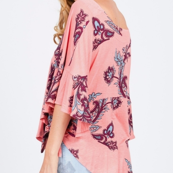 Free People Maui Wowie Top Passion Flower Pink {Small} - Picture 16 of 16